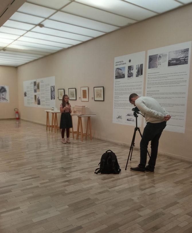 6. Snimanje videa Prvi put u muzeju – projekat Muzej za sve