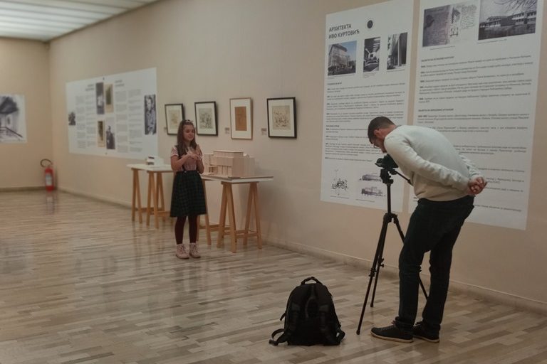 6. Snimanje videa Prvi put u muzeju – projekat Muzej za sve