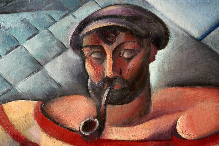 1. С. Шумановић, Лађар (Морнар на молу) (1921-22) ГМС, Детаљ